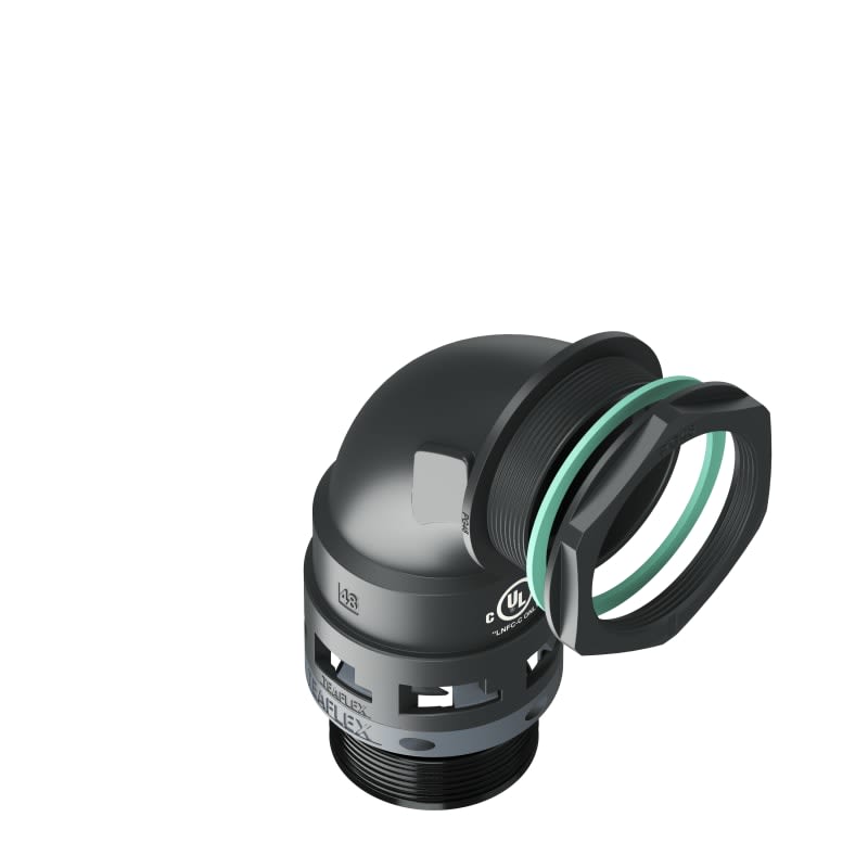 TEAFLEX - TEAU8BBN48P48 CURVA 90?IP68 BN48 PG48 NERO