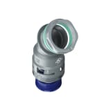 TEAFLEX - TEAU8GBF29P29 CURVA 45?IP68 BF29 PG29 GRIGI