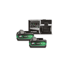 HIKOKI POWER TOOLS - HIAUC18YSL3WHZ BOOSTERPACK 36/18V, 2BATT.MV TIPO A
