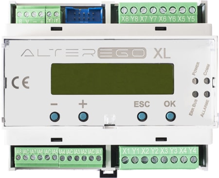 HENCO - CAPPELLOTTO - CPLUFHRHSD08 REGOLATORE A 8 USCITE ALTEREGO XL