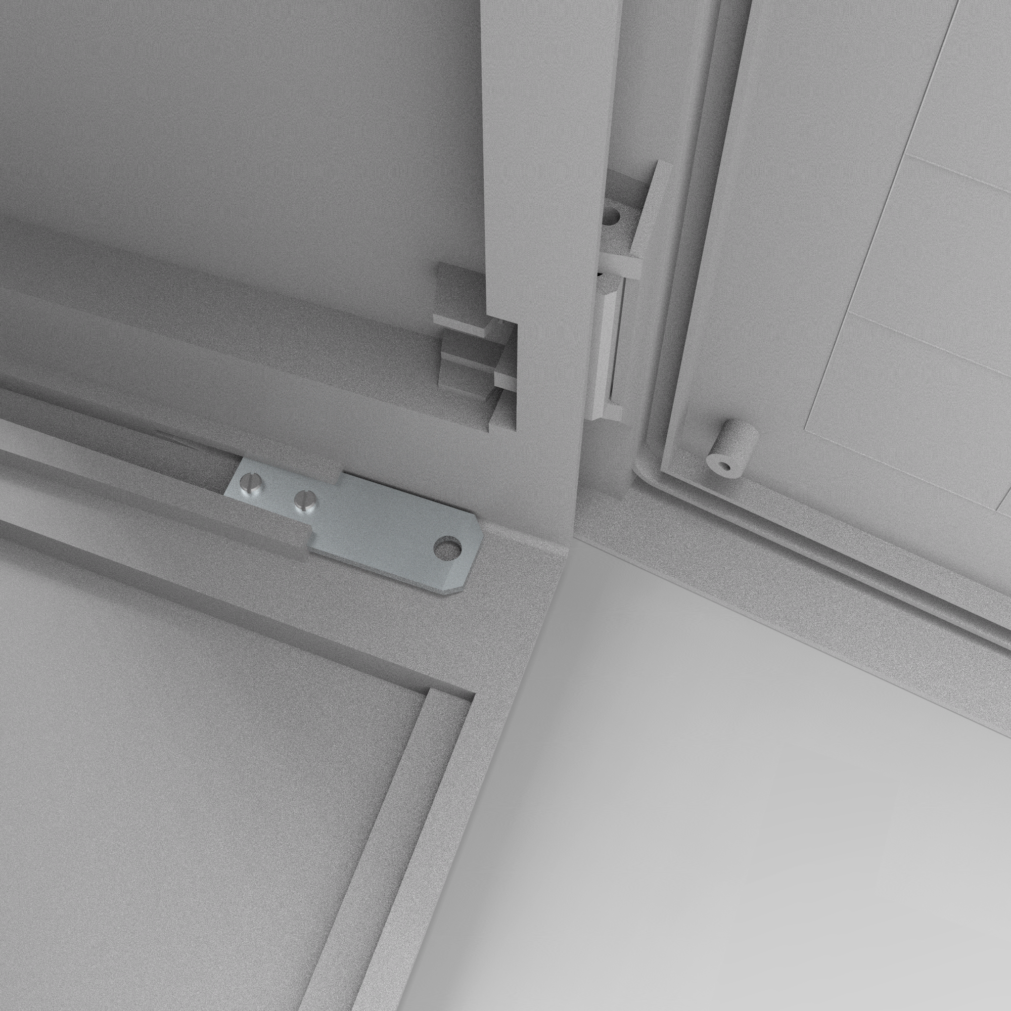 ELDON AUSTRIA GMBH - HOFUHS01 Kit cerniere piastra copertura