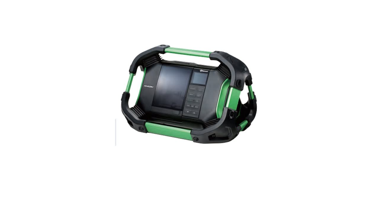 HIKOKI POWER TOOLS - HIAUR18DSALW4Z RADIO A BAT. 18V AM/FM