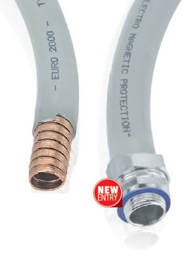 EURO 2000 SPA - URODMC 240EMP TUBO FLESS.BRONZO PVC LISCIO (EMP) 240