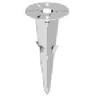 UNIERRE SRL UNIPERSO - URRPK0702FW PIANTONE ACCIAIO H750MM-BASE D.280MM-ZIN