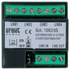 URMET SPA - UTD1083/55 DISTRIBUTORE 4 UTENZE 2VOICE