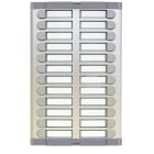 URMET SPA - UTD925/024 PULSANTIERA 24 PULS.2F.S/P.E.