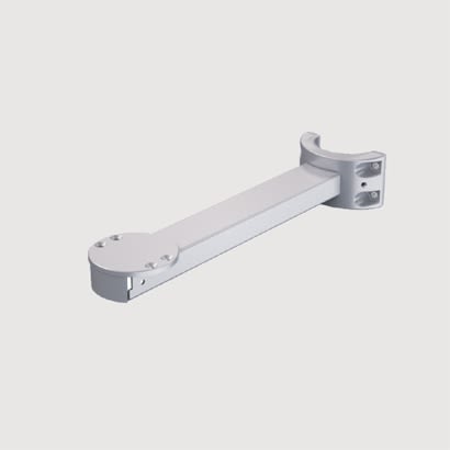 IGUZZINI ILLUMINAZI - IGZ3.BZP3.015.0 BRAC.SING.ORIZ.FE.1X L=397 X PALO D=76 U