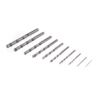 TRADEFORCE - TDM0118420009 KIT 10 PUNTE CIL. HSS - DIAM. 1-10MM