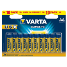 VARTA CONSUMER BATT - VAT4106101461 AA (STILO) LONGLIFE X10 (MEGAPACK)