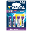 VARTA CONSUMER BATT - VAT6103301404 AAA (MINISTILO) ULTRA LITHIUM X4