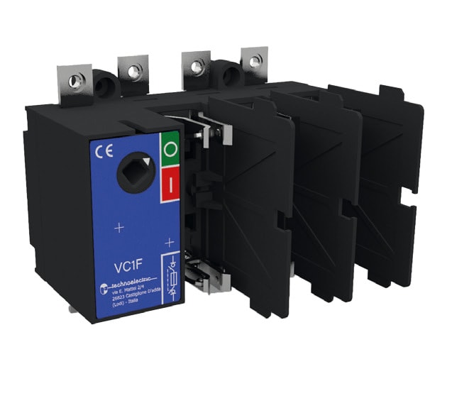 TECHNOELECTRIC SRL - TEH11054SM INTERRUTTORE FUSIBILE NHC00 SENZA MANIGL