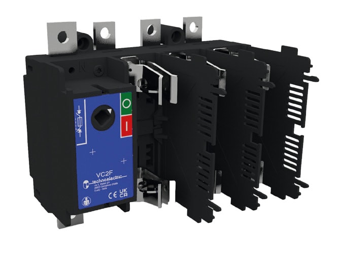 TECHNOELECTRIC SRL - TEH12052SM INTERRUTTORE FUSIBILE NH00 SENZA MANIGLI