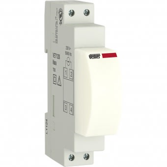 VEMER SPA - VEMVE771200 NANA LAMPADA DA QUADRO 1 MODULO DIN