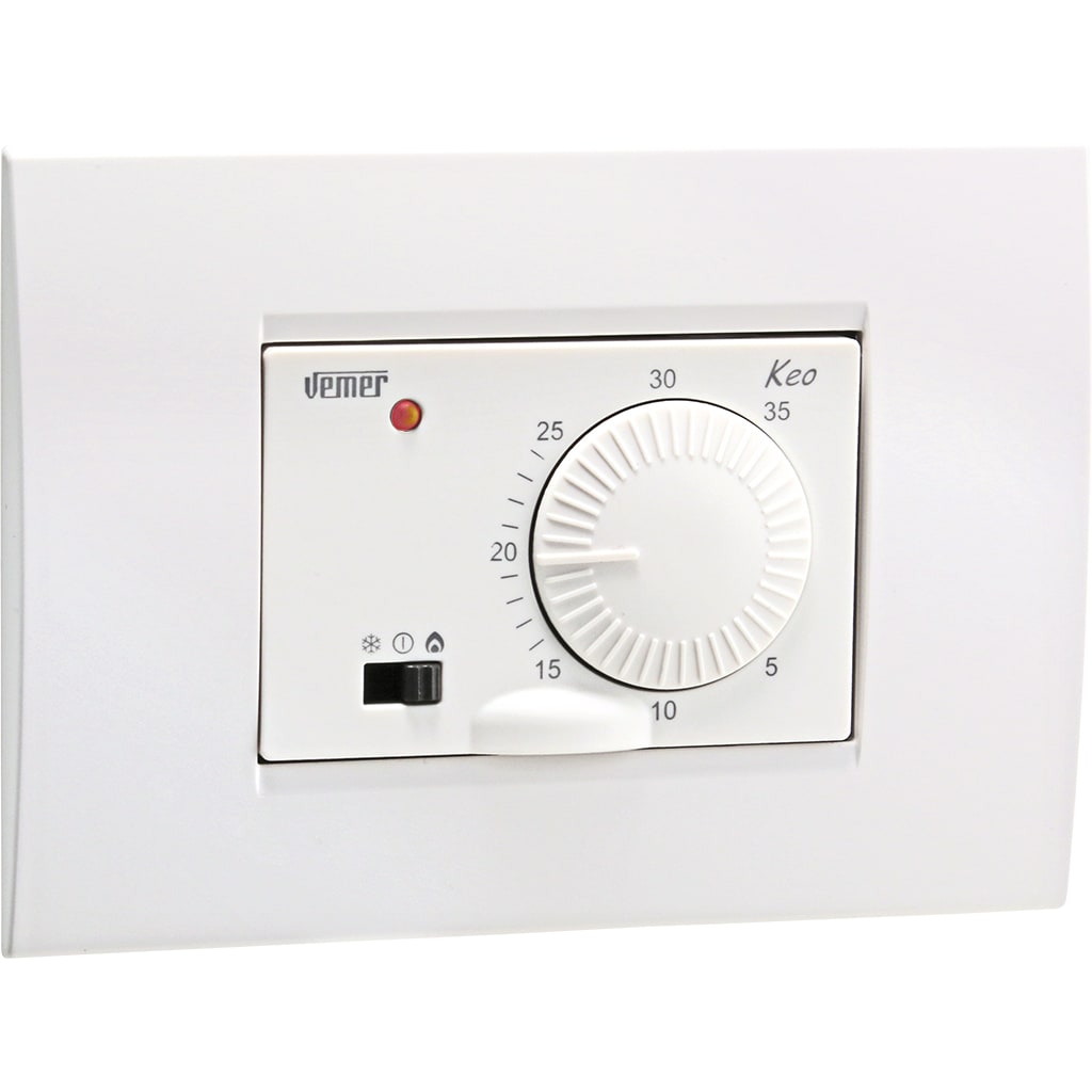 VEMER SPA - VEMVE789200 KEO-B RF TERMOST. INCASSO BATTERIA