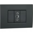 VEMER SPA - VEMVE772300 REGOLO GRIGIO DIMMER INC. 1MOD