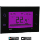 VEMER SPA - VEMVE772100 TUO WIFI CRONOTERM. TOUCHCOLOR NERO