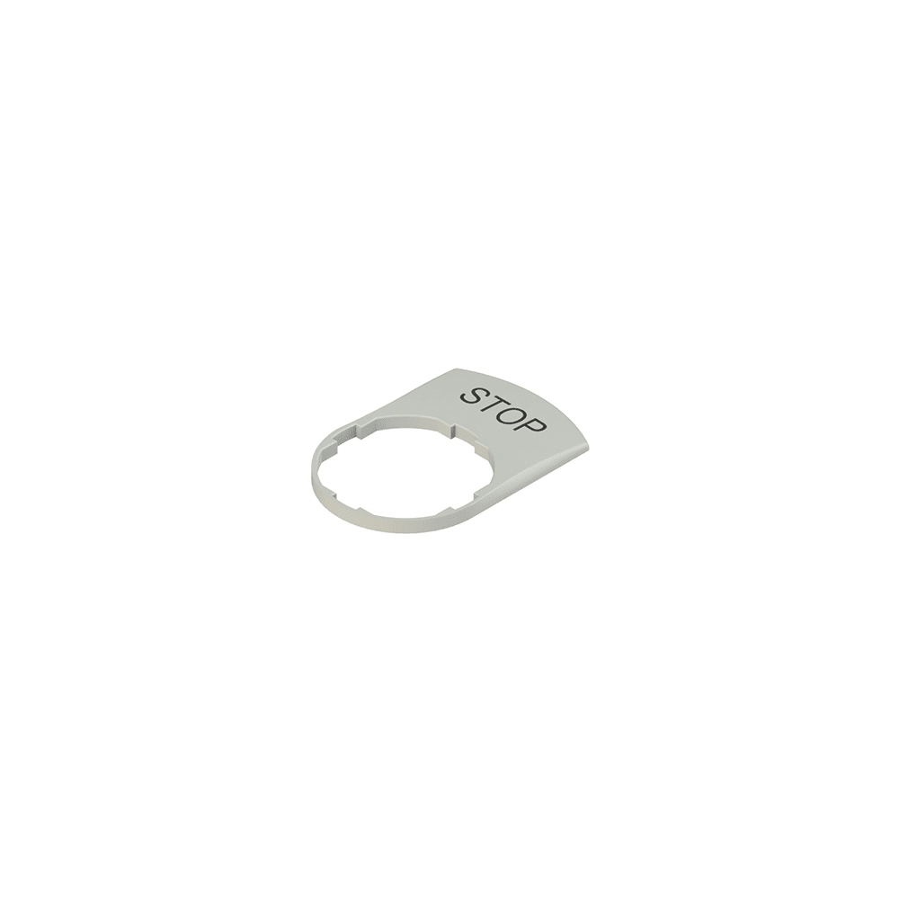 PIZZATO ELETTRICA - PZZVE TF32H91GB0 TARGHETTA GRIGIA CON MARCATURA PER INCI
