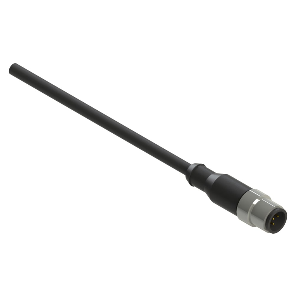 PIZZATO ELETTRICA - PZZVF CF5PD3M CONNETTORE MASCHIO M12 5 POLI DRITTO CAB