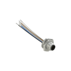 PIZZATO ELETTRICA - PZZVF CNM5MM CONNETTORE METALLICO MASCHIO M12 5 POLI