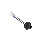 PIZZATO ELETTRICA - PZZVF CNP4PM CONNETTORE PLASTICO MASCHIO M12 4 POLI