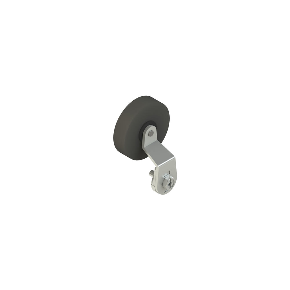 PIZZATO ELETTRICA - PZZVF L51-R5 LEVA CON ROTELLA CENTRALE IN GOMMA DIAME