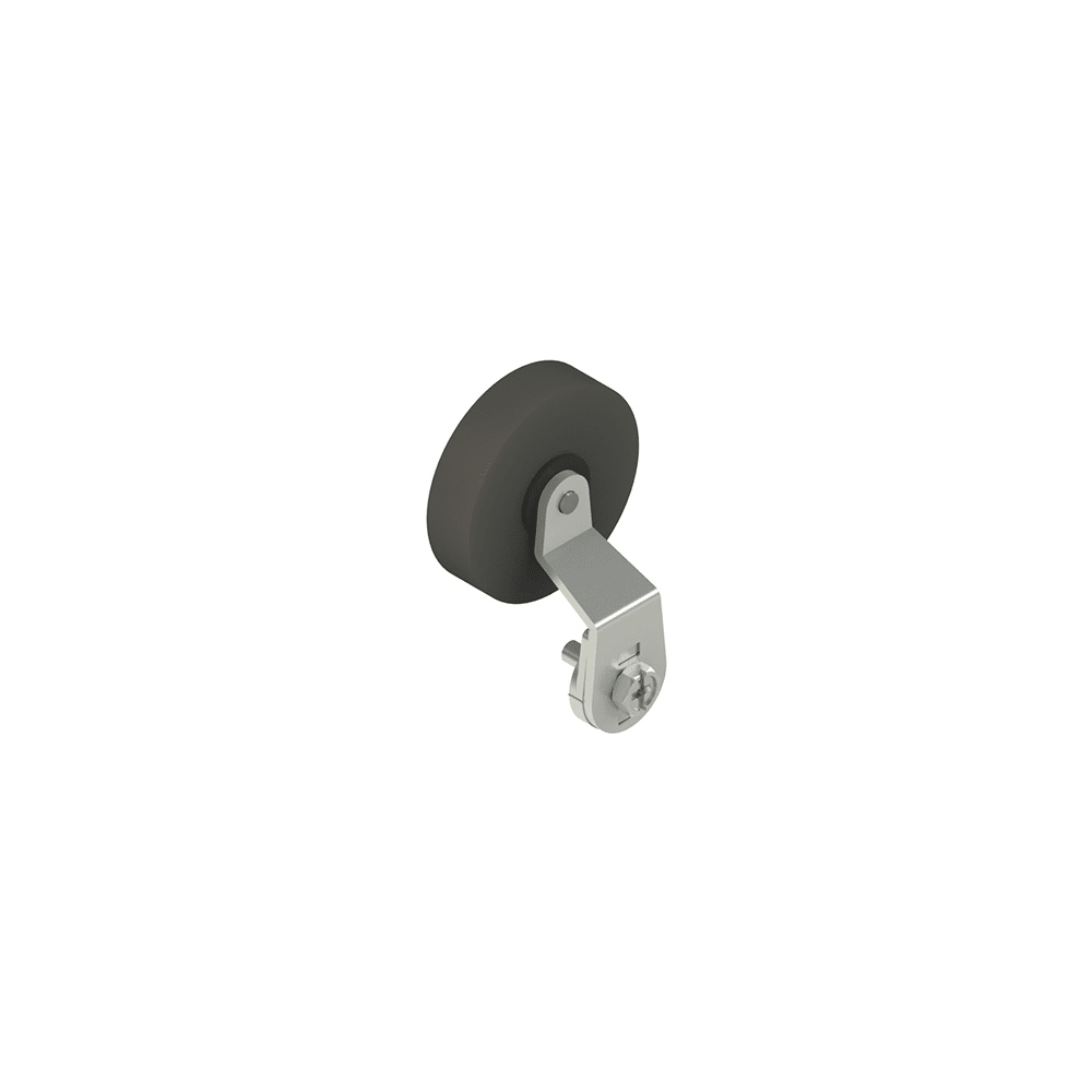 PIZZATO ELETTRICA - PZZVF L51-R5 LEVA CON ROTELLA CENTRALE IN GOMMA DIAME