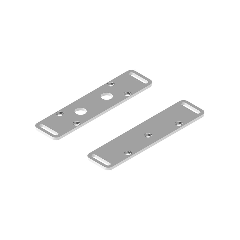 PIZZATO ELETTRICA - PZZVF SFH10-TX COPPIA DI SUPPORTI PIANI IN ACCIAIO INOX