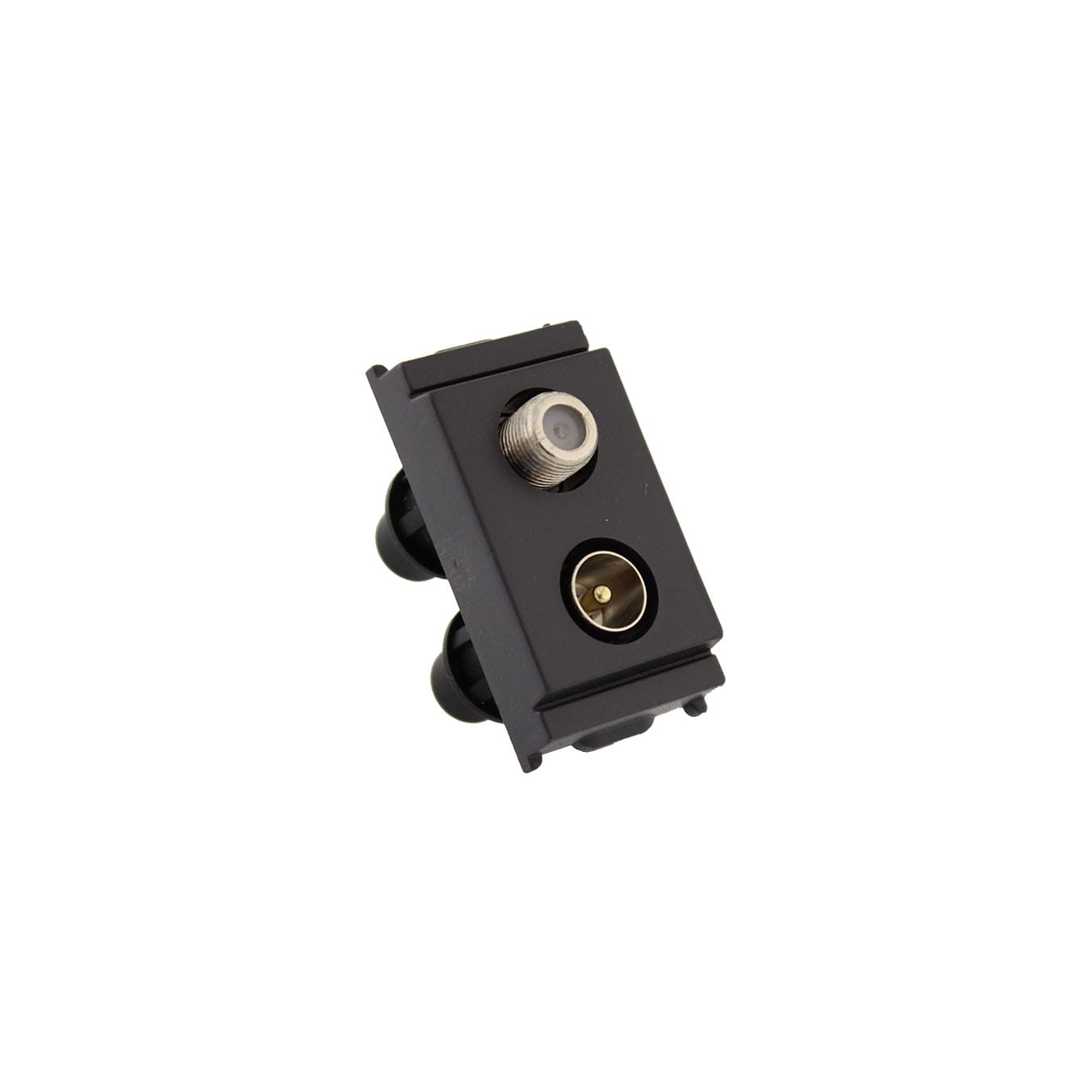 FAIT SRL - FIT5121807 VI/FM - PRESA DOP FF + IECM COMP VIMAR IDEA NERA