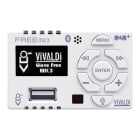 VIVALDI SRL - VILFREEMK3.W VIVALDI GIOVE_HIFI 25+25W BTI WHITE+DAB