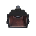 ROSSINI - RSSVIR001NBZ DOWNLIGHT QUADRATO NERO RIFLETTORE BRONZO GU10 IP20