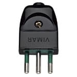 VIMAR SPA - VIW00201 SPINA 2P+T 10A S11 ASSIALE NERO