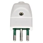 VIMAR SPA - VIW00201.B Spina 2P+T 10A S11 assiale bianco