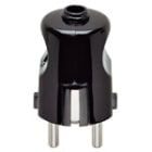 VIMAR SPA - VIW00231 Spina 2P+T 16A S31 assiale nero