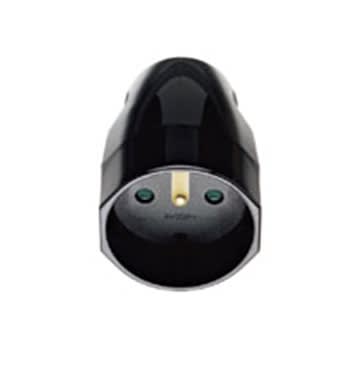 VIMAR SPA - VIW00251 PRESA 2P+T 16A FRANCESE ASSIALE NERO