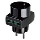 VIMAR SPA - VIW00325 Adattatore mult. S31+2P17/11+P30 nero