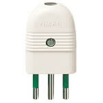 VIMAR SPA - VIW01021.B Spina 2P+T 10A assiale bianco