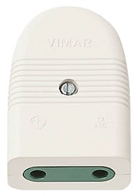 VIMAR SPA - VIW01022.B Presa 2P 10A P10 assiale bianco