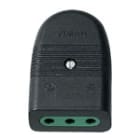 VIMAR SPA - VIW01023 Presa 2P+T 10A P11 assiale nero