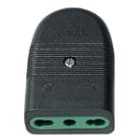 VIMAR SPA - VIW01029 Presa 2P+T 16A P17/11 assiale nero