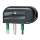 VIMAR SPA - VIW01043 Spina 2P+T 16A 90° nero
