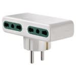 VIMAR SPA - VIW01166.B ADATTATORE MULT. S31+4P17/11 BIANCO