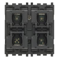VIMAR SPA - VIW01484 COMANDO DOMOTICO 4 PULSANTI AMPL.1+1W 2M
