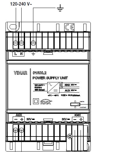 VIMAR SPA - VIW01500.2 Alimentatore 320mA KNX