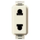 VIMAR SPA - VIW08192 Presa 2P 15A USA+EU per spine ø4,8mm