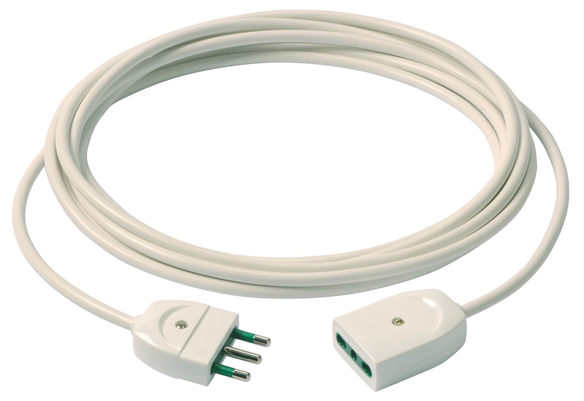 VIMAR SPA - VIW0P32387.B Cavo prolunga 3G1 5m bianco