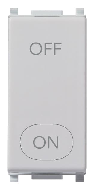 VIMAR SPA - VIW14016.2.SL Interruttore 2P 20AX 2M Silver