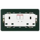 VIMAR SPA - VIW14222 2 prese 2P+T 13A inglese interr. bianco
