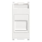 VIMAR SPA - VIW14322 Presa RJ11 6/4 con portello bianco