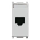 VIMAR SPA - VIW14339.5.SL Presa RJ45 Netsafe Cat5e FTP 110 Silver