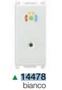 VIMAR SPA - VIW14478 BY-ALARM INSERITORE 1M BIANCO